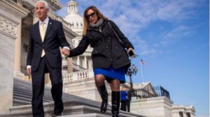 man and woman outside of the supreme court uncontested divorce