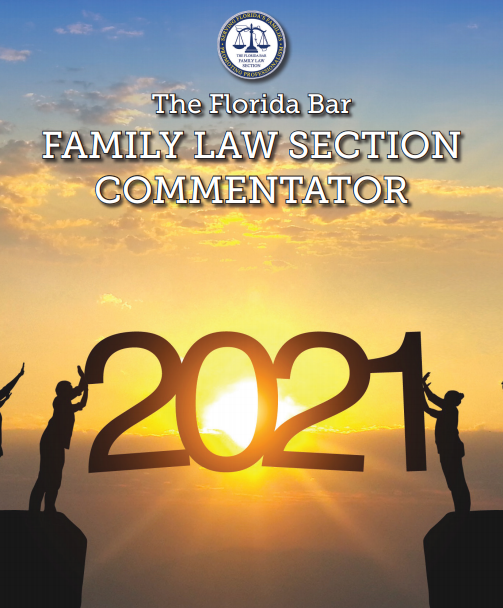 The Florida Bar Family Law Section Commentator 2021 divorce mediator