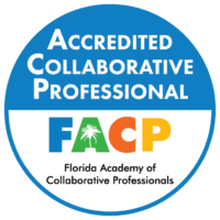FACP Accredited Collaborative Professional logo divorce attorney near me